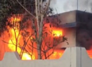 Government Office Fire