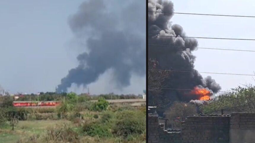 Urkura Railway Station Fire