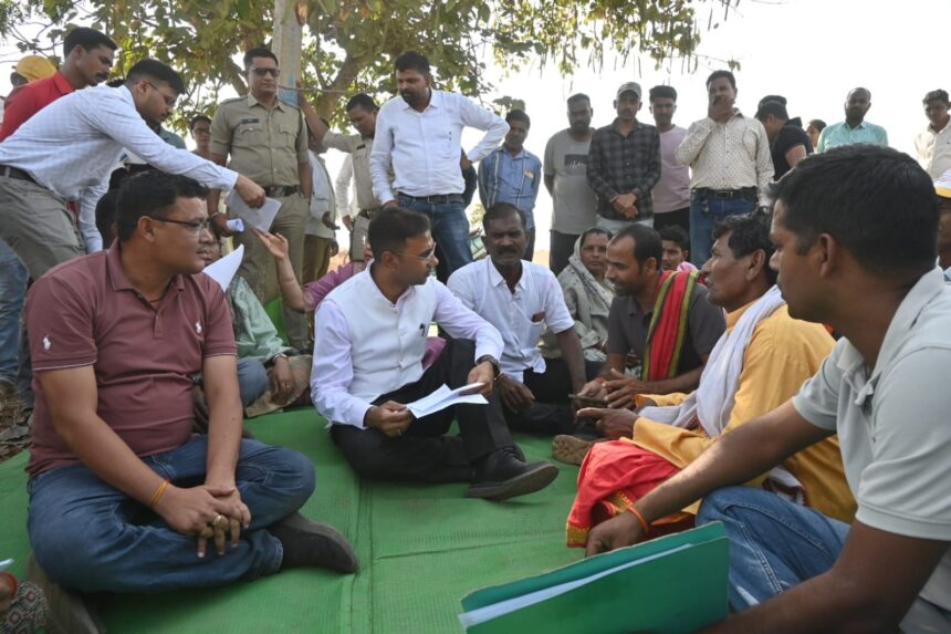 Kuldeep Sharma Collector Visit