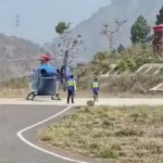 Gurmit Singh Helicopter Emergency Landing