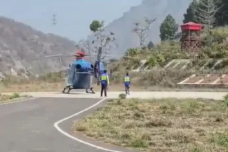 Gurmit Singh Helicopter Emergency Landing