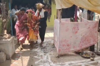 Raigarh Fire Walking Wedding