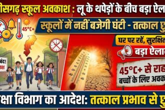 Chhattisgarh School Holiday