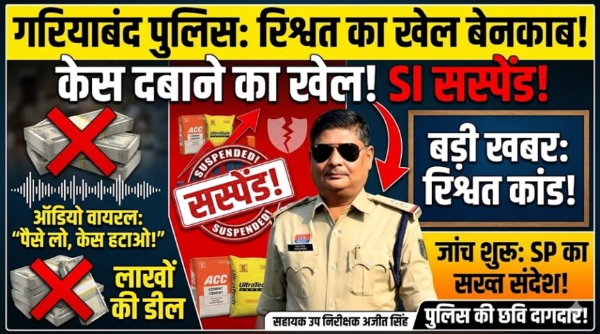 Gariaband Police Bribe Case