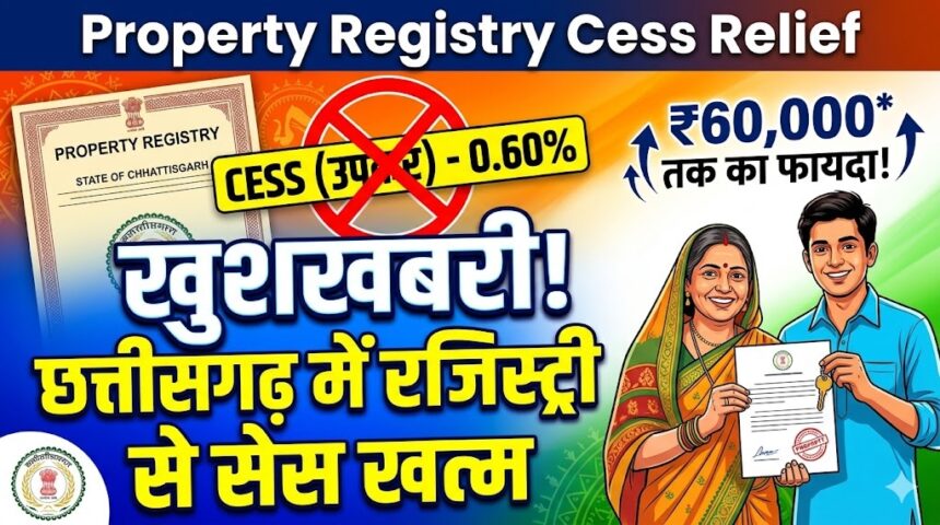 Property Registry Cess Relief