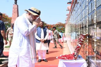 Amit Shah Martyrs Tribute