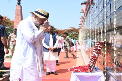 Amit Shah Martyrs Tribute