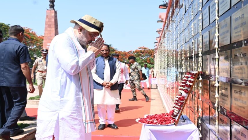 Amit Shah Martyrs Tribute