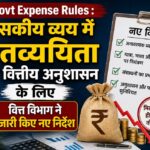 CG Govt Expense Rules 