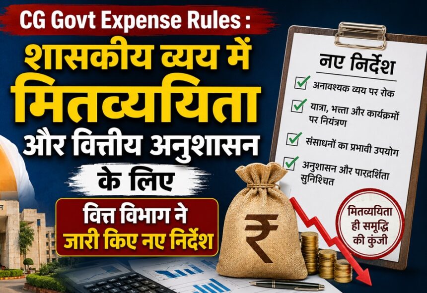 CG Govt Expense Rules 