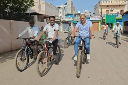 BMC Commissioner's cycle inspection