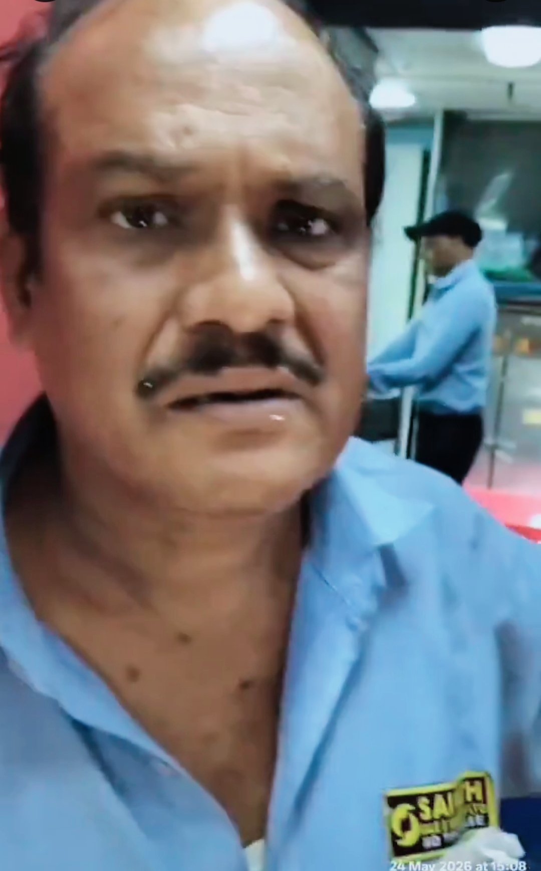 Train Toilet Utensils Washing Video