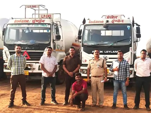 LPG Gas Theft Case Mahasamund