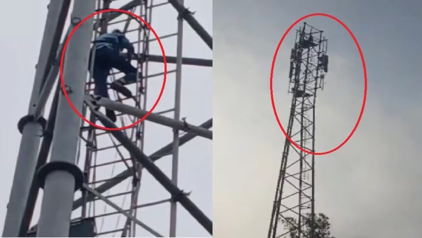 Mobile Tower Drama
