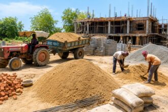 Sand on Panchayat NOC