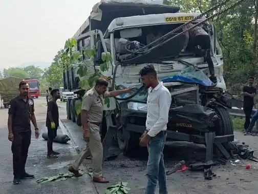 Katghora Trailer Accident