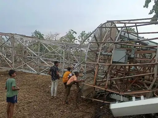 BSNL Tower Collapse