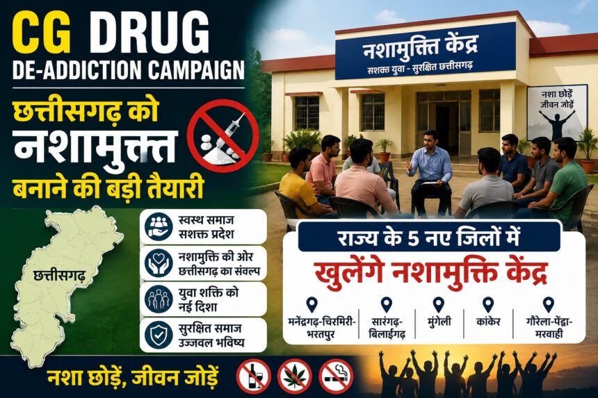 CG Drug De-Addiction Campaign