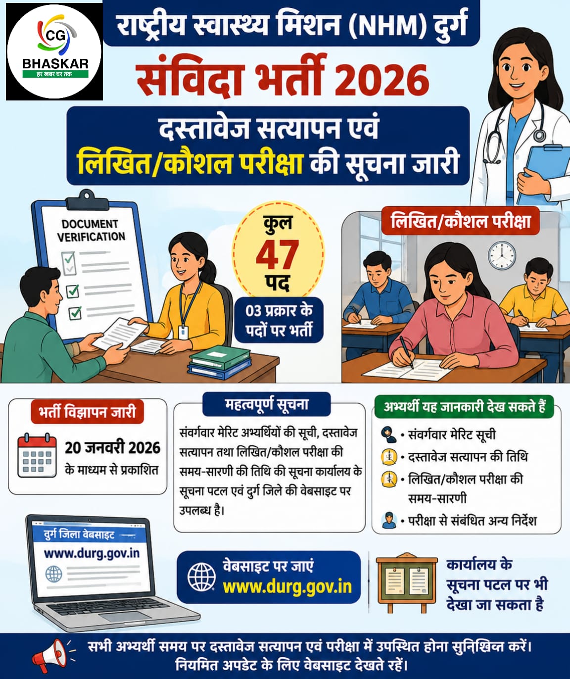 NHM Durg Recruitment 2026