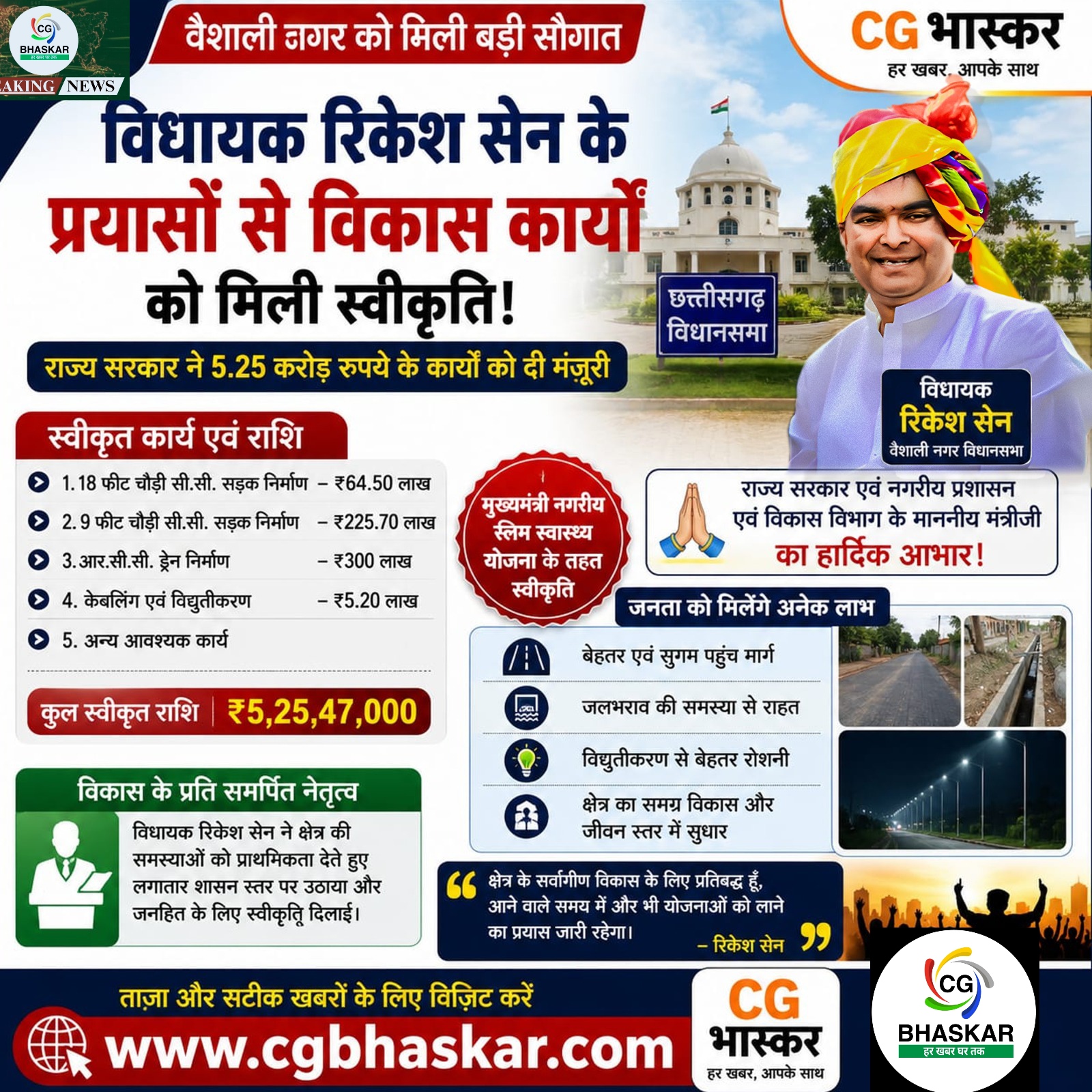 Vaishali Nagar major Gift