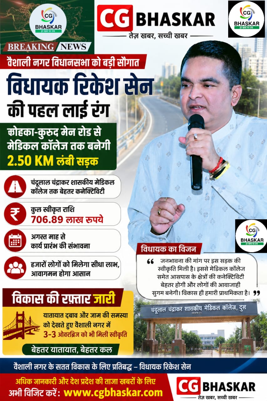 जनता की मांग को प्राथमिकता : Road Project Vaishali Nagar