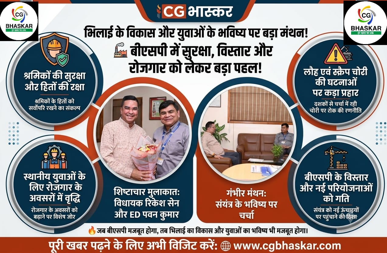 BSP news Bhilai