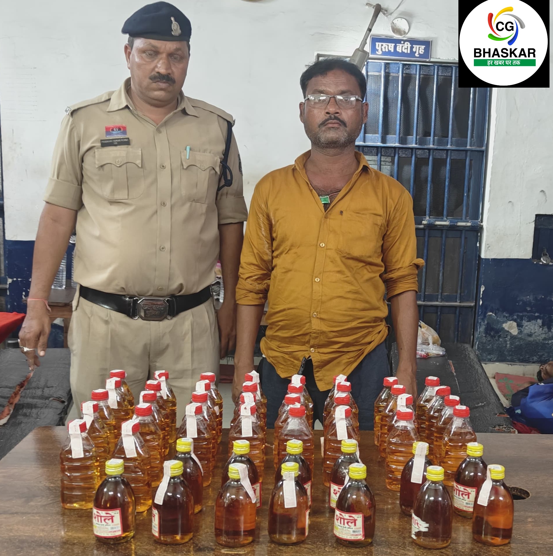 Durg police action 
