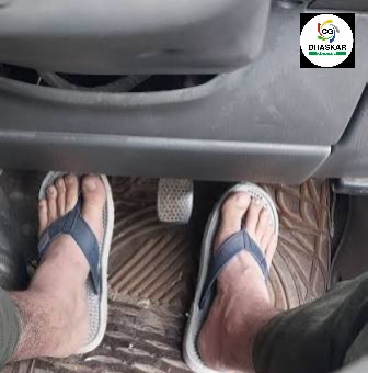 chappal-pehenkar-gadi-chalane-par-challan-rules-india