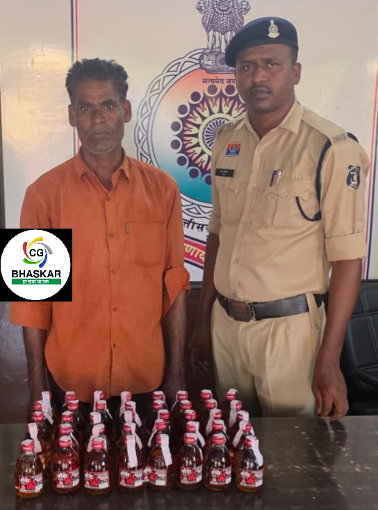 Durg Illegal Liquor Crackdown