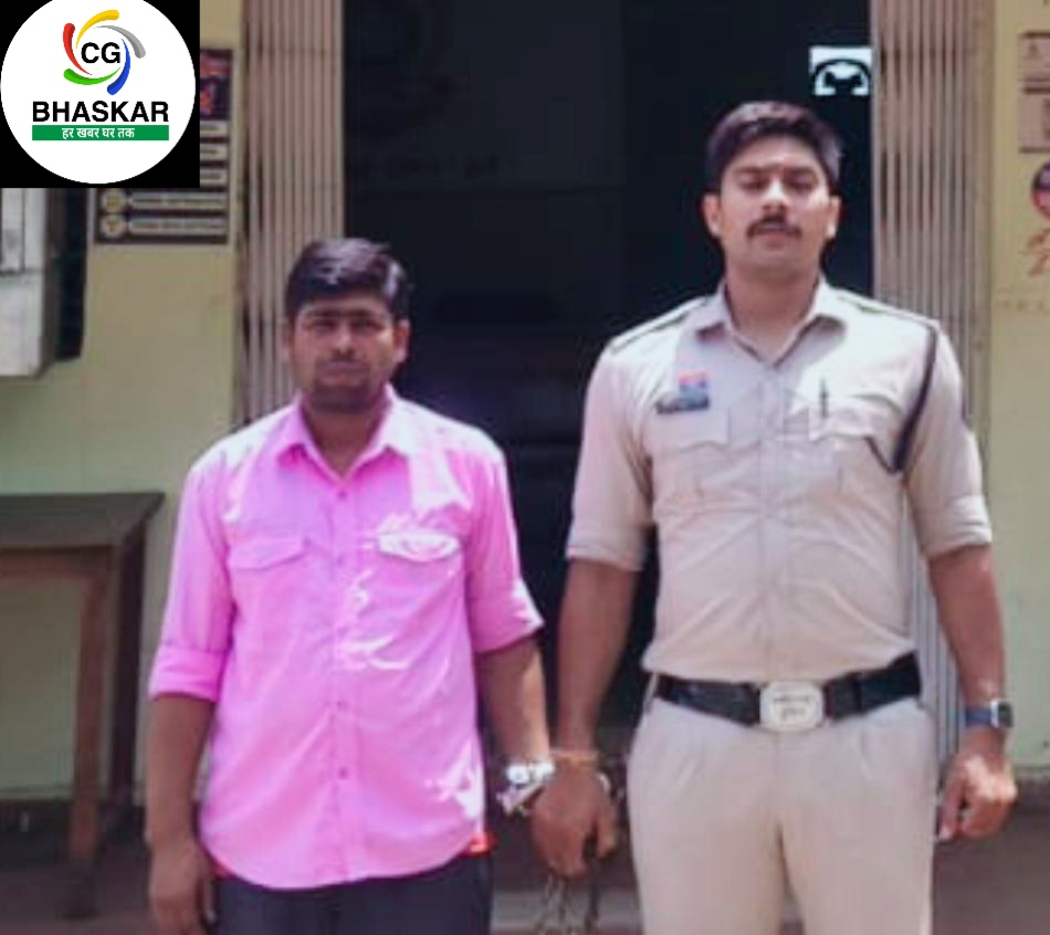 Utai Police Action: अवैध शराब के साथ आरोपी गिरफ्तार