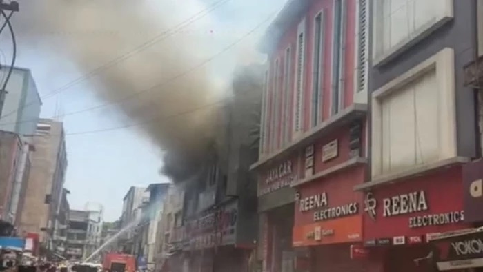 Jaya Automobile Fire