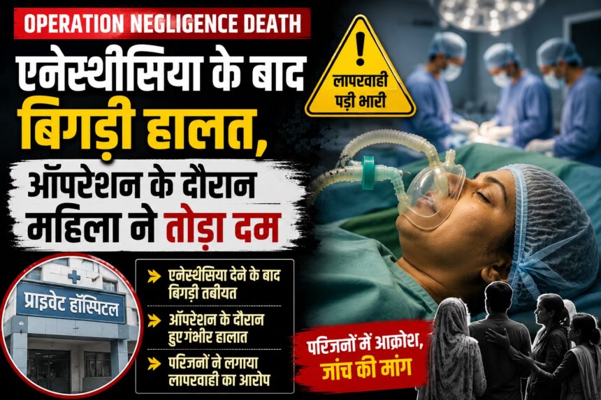 Operation Negligence Death