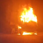 Trailer Fire Incident