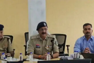 Raipur Police Commissionerate Review Meeting