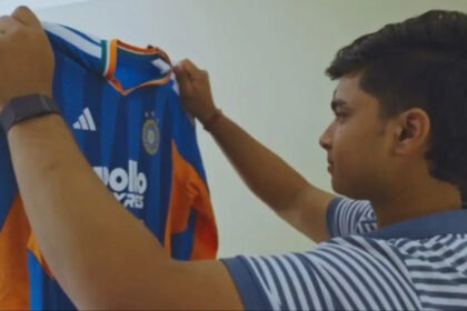 Vaibhav Suryavanshi Team India Jersey