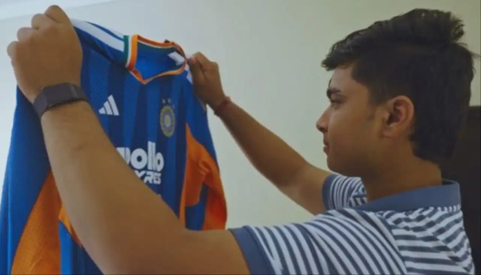 Vaibhav Suryavanshi Team India Jersey