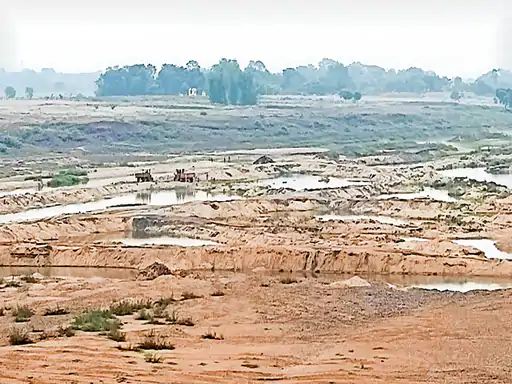 Illegal Sand Mining