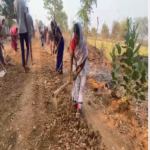 Road Construction By Villagers
