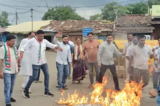 Nakti Village Demolition Protest