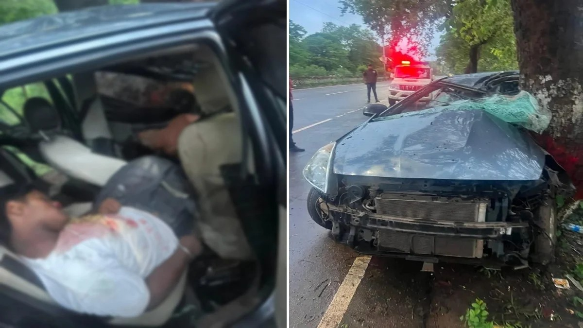 Bhilai Road Accident