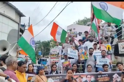 Bilaspur Student Protest 