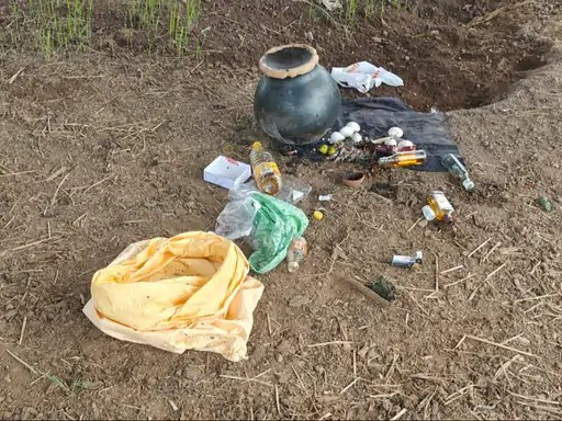 Suspicious Ritual Materials