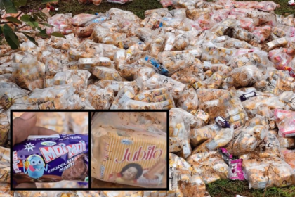 Expired Biscuits Dumped
