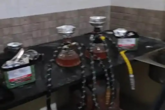 Bilaspur Hookah Bar Raid