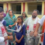 Saraswati Cycle Yojana Controversy : सरस्वती साइकिल योजना में हंगामा, भाजयुमो के पूर्व अध्यक्ष गिरफ्तार