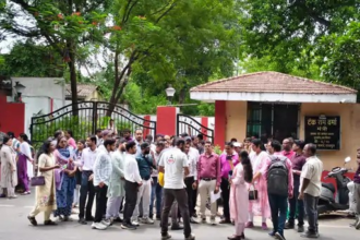 Chhattisgarh guest lecturers protest