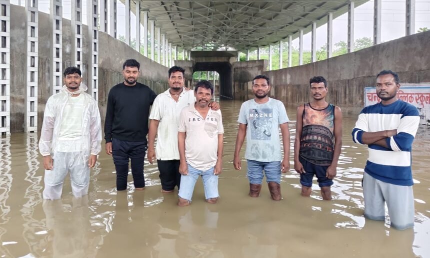 Bagbahara Underbridge Waterlogging