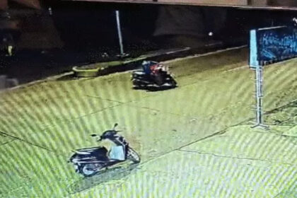 High speed car crash