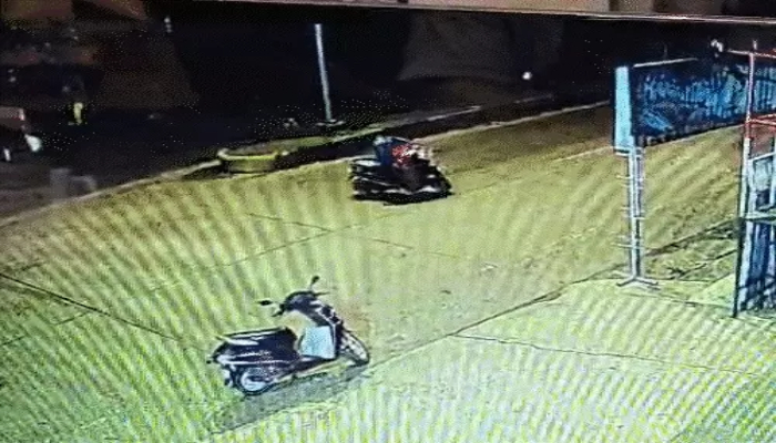 High speed car crash
