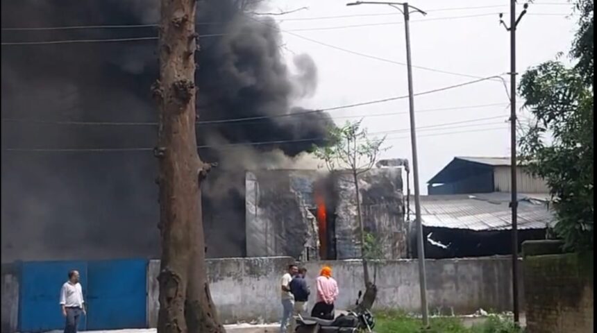 Korba Carbon Factory Fire